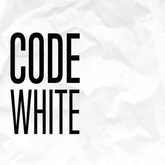 Corporate Design Ausstellung: #code white